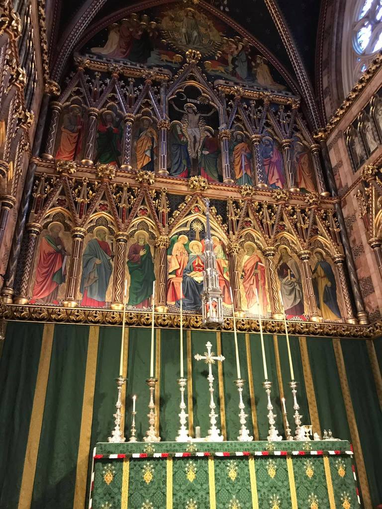Altar at the Church of All Saint, Margaret Street, London